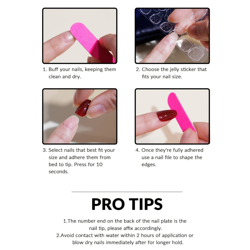 Lirches 24pcs Press-On Nails, Hot Golden Butterfly Fake Nails, Pre-made Matte Golden Glitter Wearable Nail Tips, Light Luxury Rhinestone Style, Instagram-Inspired Manicure Nail Stickers, Includes Jelly Glue + Nail File