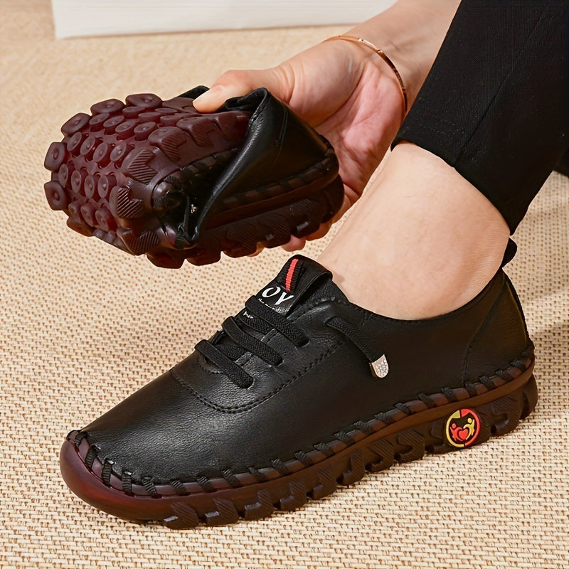 Women' Soft Sole Flat Shoes Suitable for Square Dance & Casual Wear - Breathable Round Toe with Cushioned PVC Sole & Upper, - Dance Sneakers for Square Dance Practice, Everyday Use, Hand Washable, Women Shoes