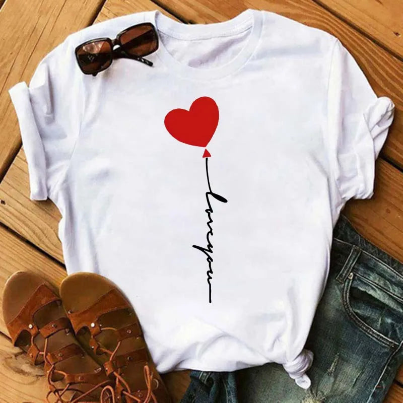 Sunflower Butterfly Print T Shirt Women Short Sleeve O Neck Loose Tshirt Fashion Women Tee Shirt Black Tops Camisetas Mujer