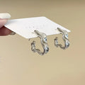 Серьги Женские Retro Minimalist Earrings Irregular Stud Earrings Exaggerated Fashion Earring For Women Jewelry Accessories