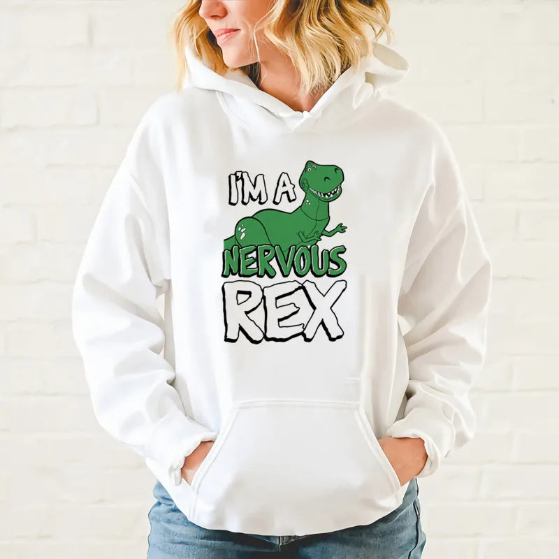 Women Sweatshirts Hoodie Toy Story Graphic Cute Buzz Manga Print Loose Fit Sweatshirt Harajuku Female Winter Fleece Hoodies