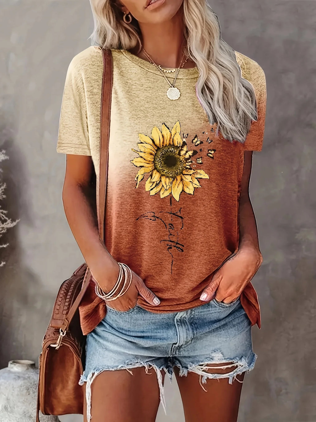 Summer Color Sunflower 3D Print T-shirts Women Streetwear Casual Fashion Y2k Short Sleeve T Shirt O-neck Tees Tops Clothing