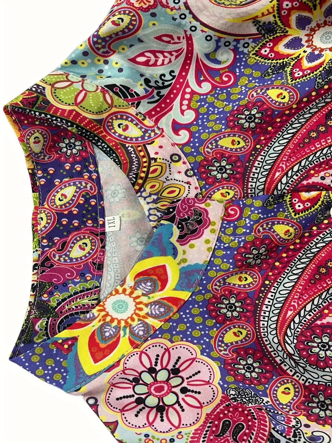 Plus Size 1XL-5XL Women Fashion  Floral Print Turndown Collar Shirt Casual Elegant Blouse Long Sleeve Shirt