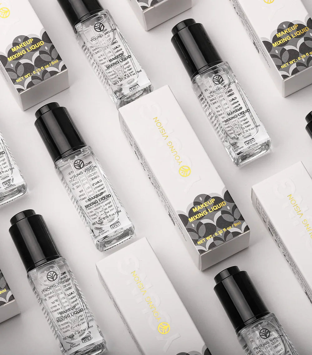 Makeup Mixing Liquid - Revives Dry Gel Liners & Transform Powder to Cream for Eyeshadow & Blush, Multi-Use Primer & Sealer