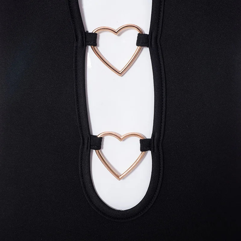 New Dresses 2025 Woman Fashion Summer Solid Color Hanging Neck Halter Hollow Out Hip Wrap Skirts Women's Clothing Tops