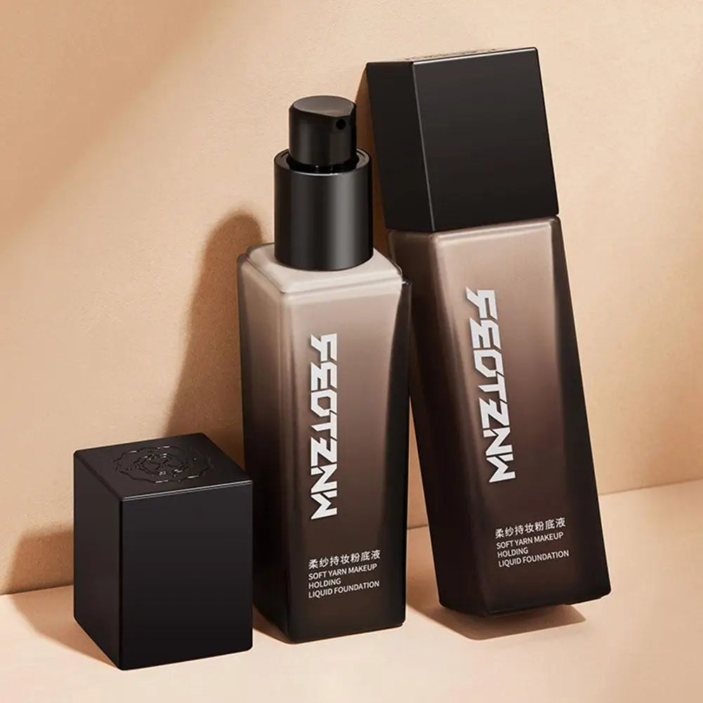 Feotznw Soft Yarn Makeup Holding Liquid Foundation Matte Concealer Waterproof Moisturizing Air Cushion Facial Cosmetics