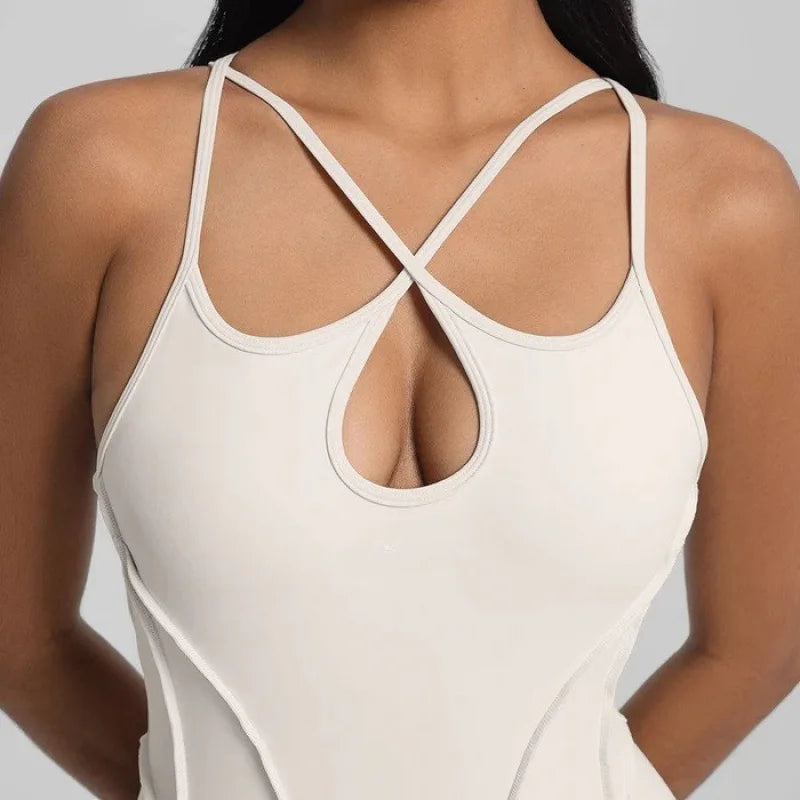 Gym Clothes Woman Patchwork Tight Yoga Bodysuit Shaping Butt-Lifting Running Sports Pilates Training Jumpsuit Female Clothing