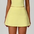 Yoga Shorts Summer New Slim Short Skirts Ultra Short Mini Skirts Gym Exercise Running Fitness Tennis Anti-Light Sports Skirts