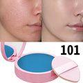 9 colors matte face finishing powder oil-controlling contouring powder natural cream Korean makeup gifts with mirror cosmetics