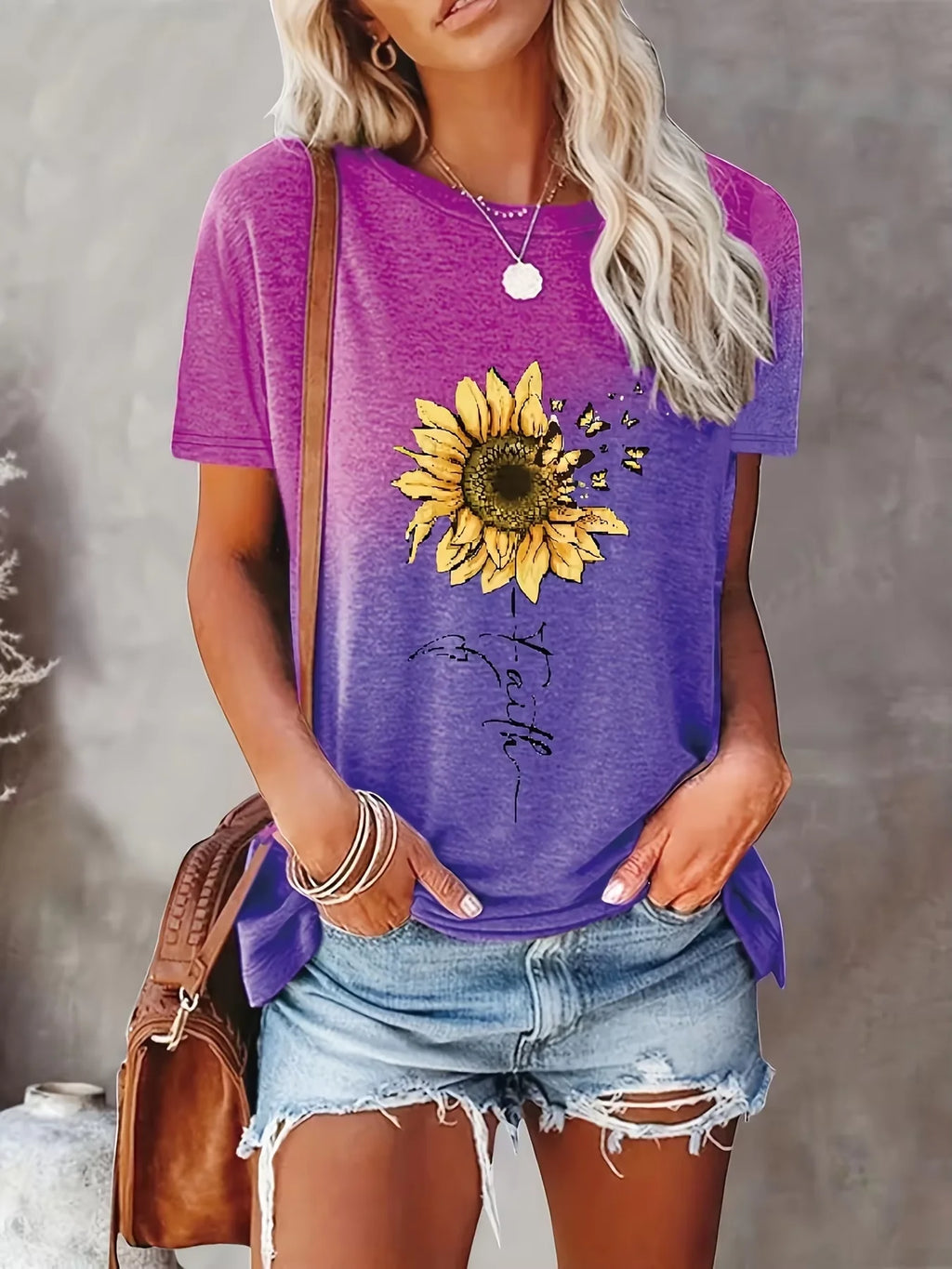Summer Color Sunflower 3D Print T-shirts Women Streetwear Casual Fashion Y2k Short Sleeve T Shirt O-neck Tees Tops Clothing