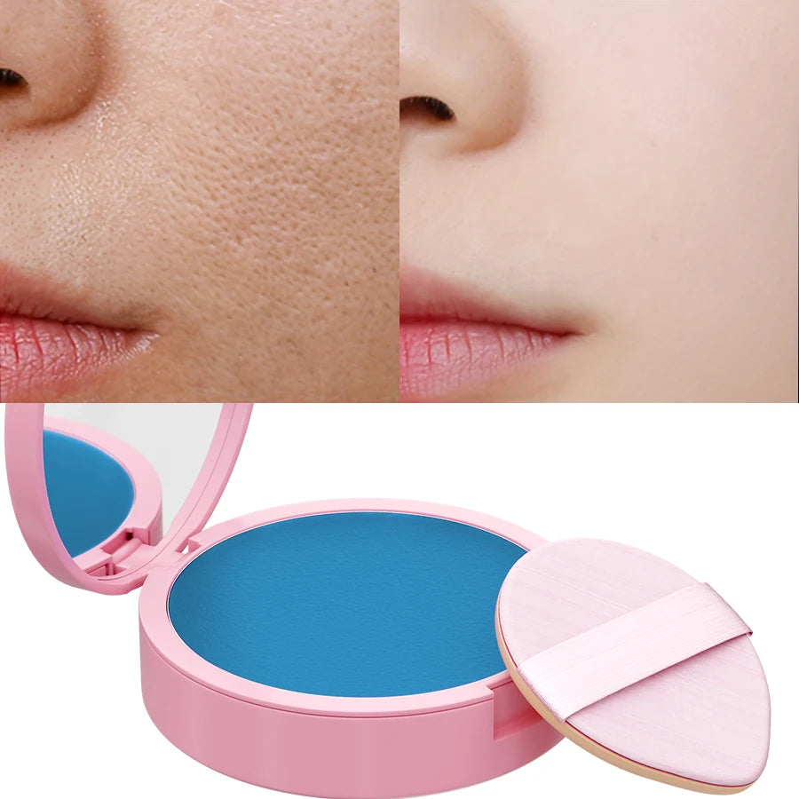 9 colors matte face finishing powder oil-controlling contouring powder natural cream Korean makeup gifts with mirror cosmetics