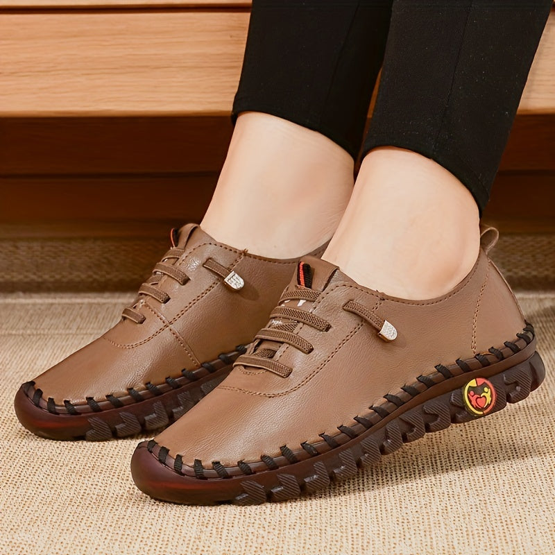 Women' Soft Sole Flat Shoes Suitable for Square Dance & Casual Wear - Breathable Round Toe with Cushioned PVC Sole & Upper, - Dance Sneakers for Square Dance Practice, Everyday Use, Hand Washable, Women Shoes