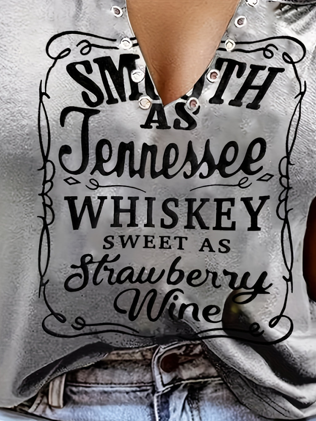 Women' Country Music V-Neck Sleeveless Tank Top - Wide Strap Casual Shirt Suitable for Concerts, Dance Halls & Casual Attire - Machine Washable - Lettering Top